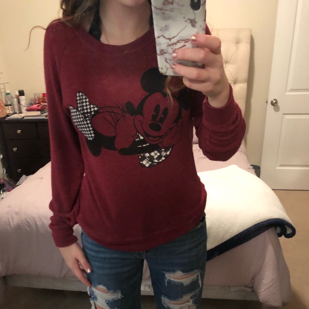Disney Mickey and Minnie sweater!